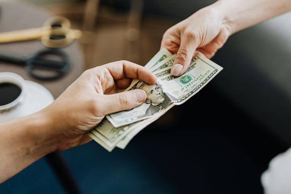 Signing promissory note for spousal loan agreement