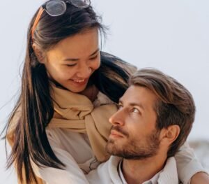 Common law couple discussing separation